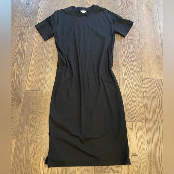 open lace back dress The Classic Pocket Tee Shirt Dress  Franklin Sunset